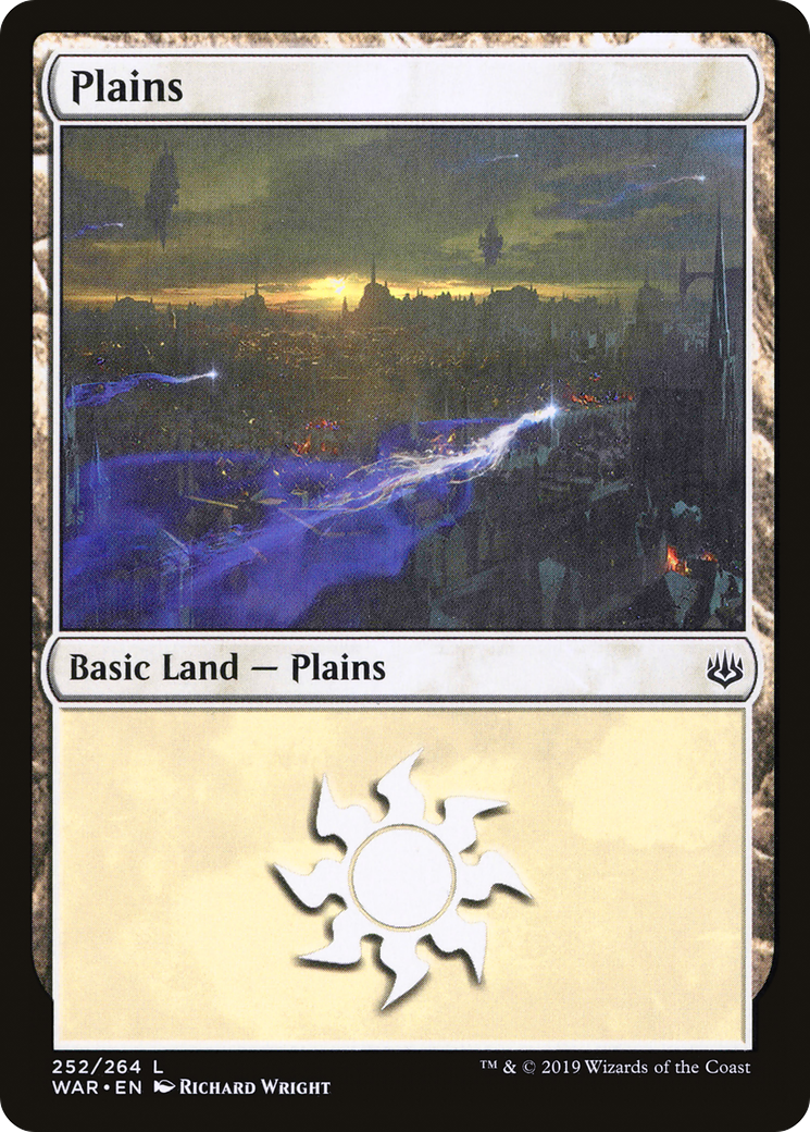 Image of Plains (252) (WAR-252) - War of the Spark Foil