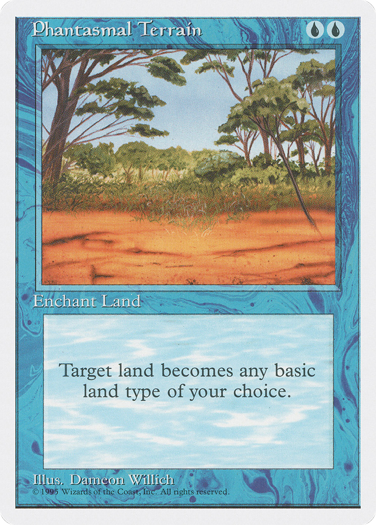 Image of Phantasmal Terrain (4ED-) - Fourth Edition