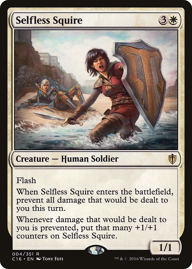 Image of Selfless Squire (C16-004) - Commander 2016
