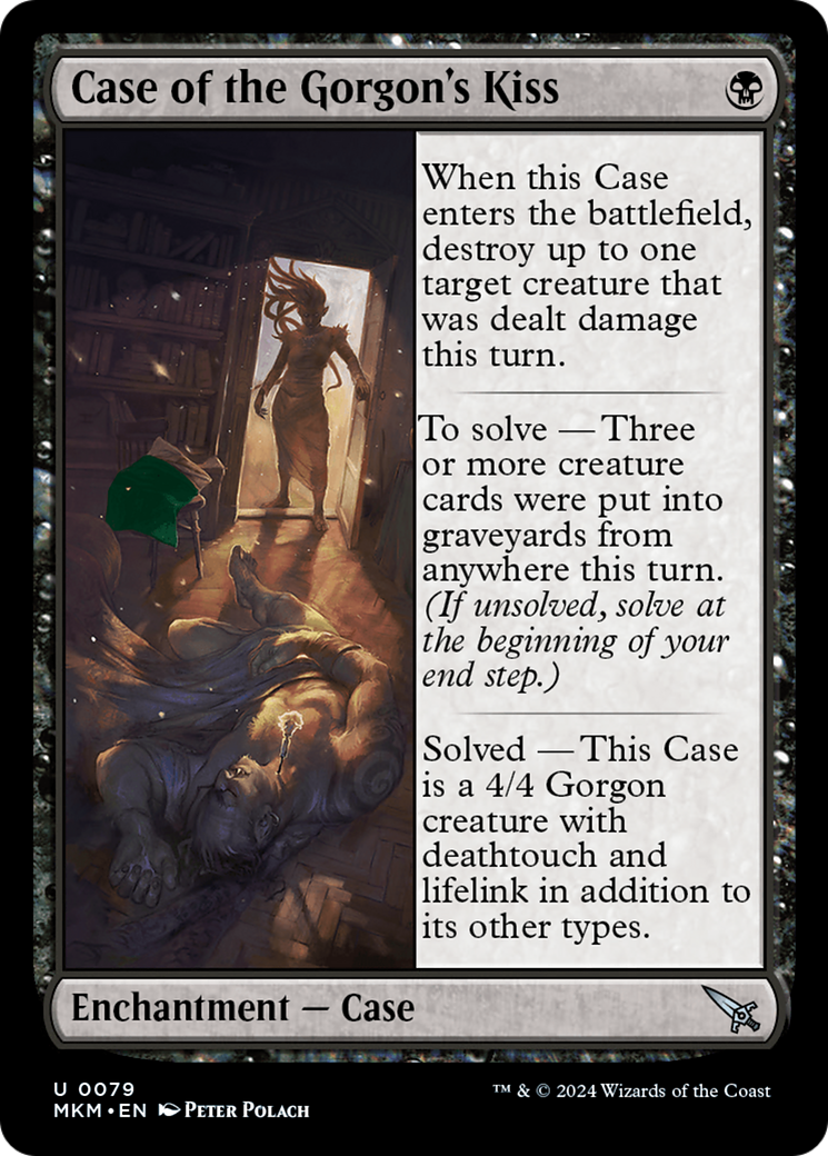 Image of Case of the Gorgon's Kiss (b) (MKM-079) - Murders at Karlov Manor