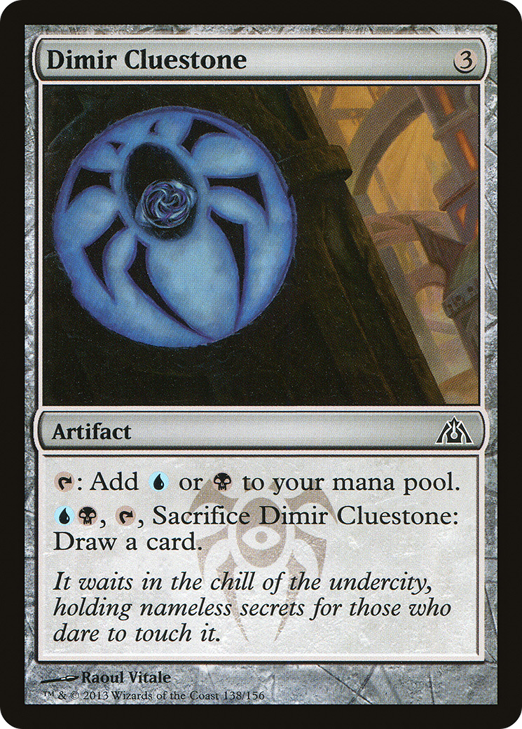 Image of Dimir Cluestone (DGM-138) - Dragon's Maze