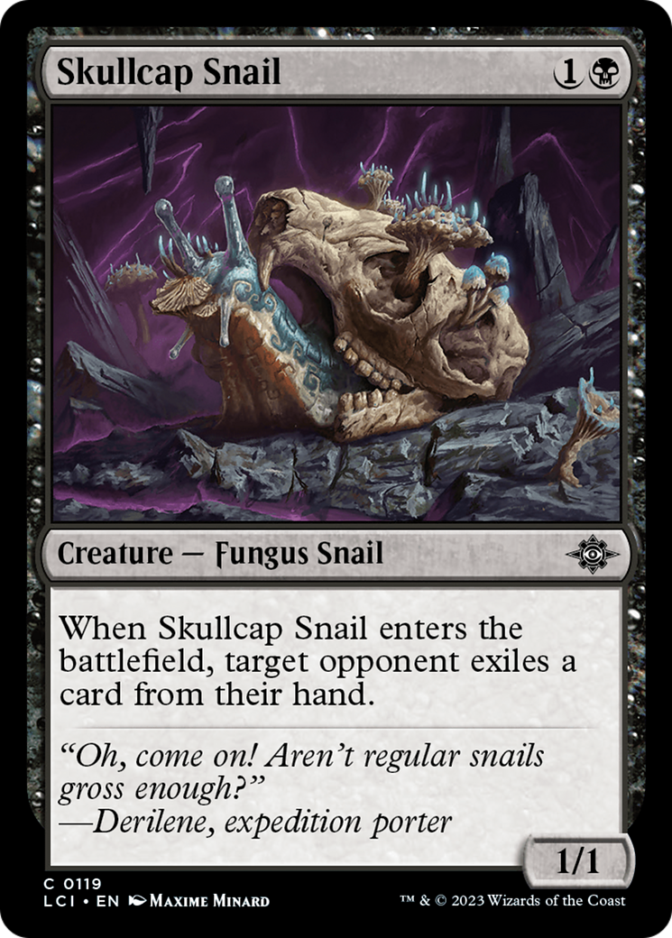 Image of Skullcap Snail (LCI-119) - The Lost Caverns of Ixalan Foil