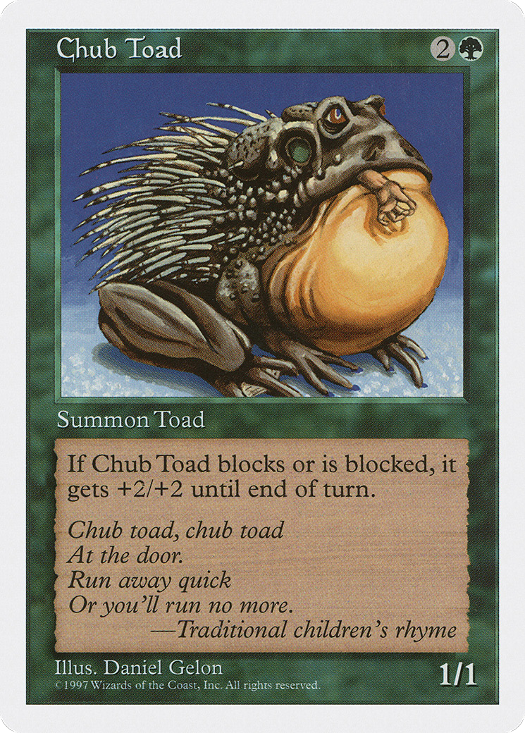 Image of Chub Toad (5ED-) - Fifth Edition