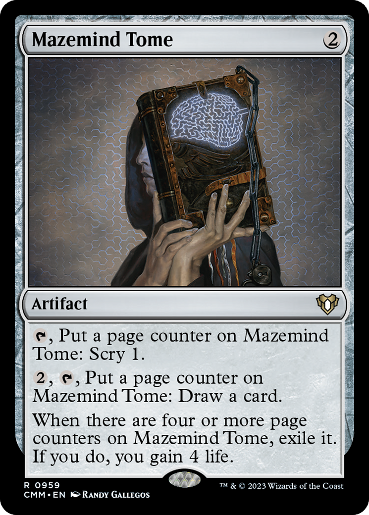 Image of Mazemind Tome (CMM-959) - Commander Masters