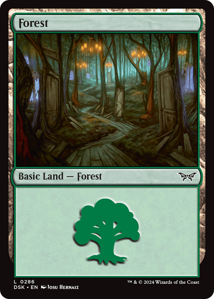 Image of Forest (0286) (DSK-286) - Duskmourn: House of Horror