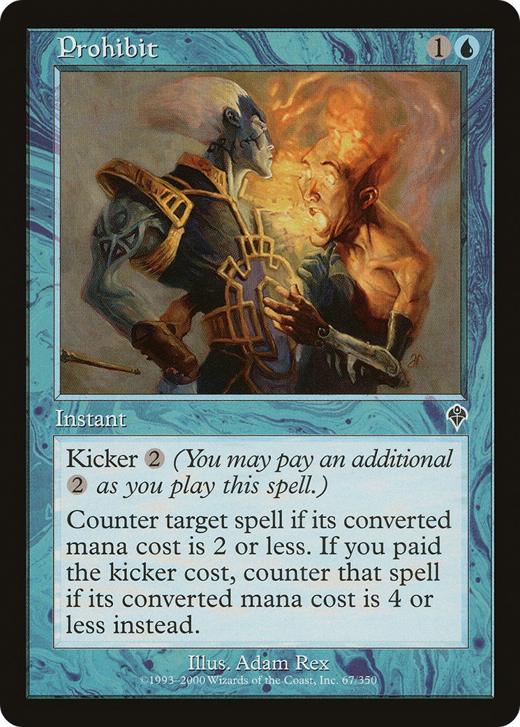 Image of Prohibit (INV-067) - Invasion Foil