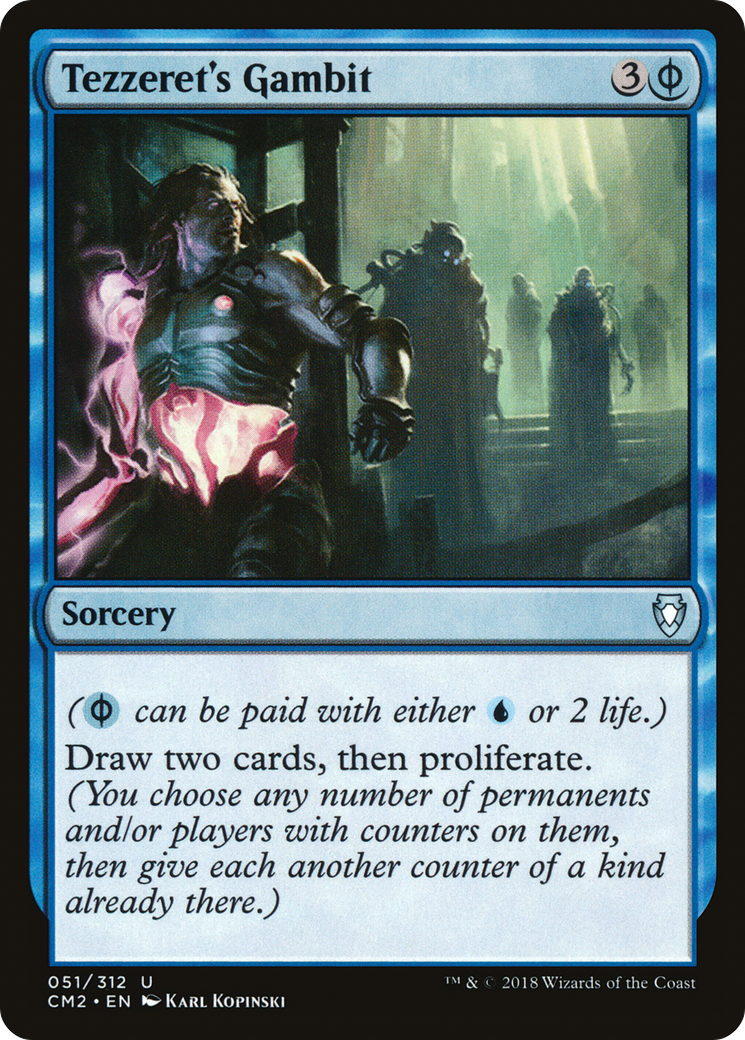 Image of Tezzeret's Gambit (CM2-051) - Commander Anthology Volume II