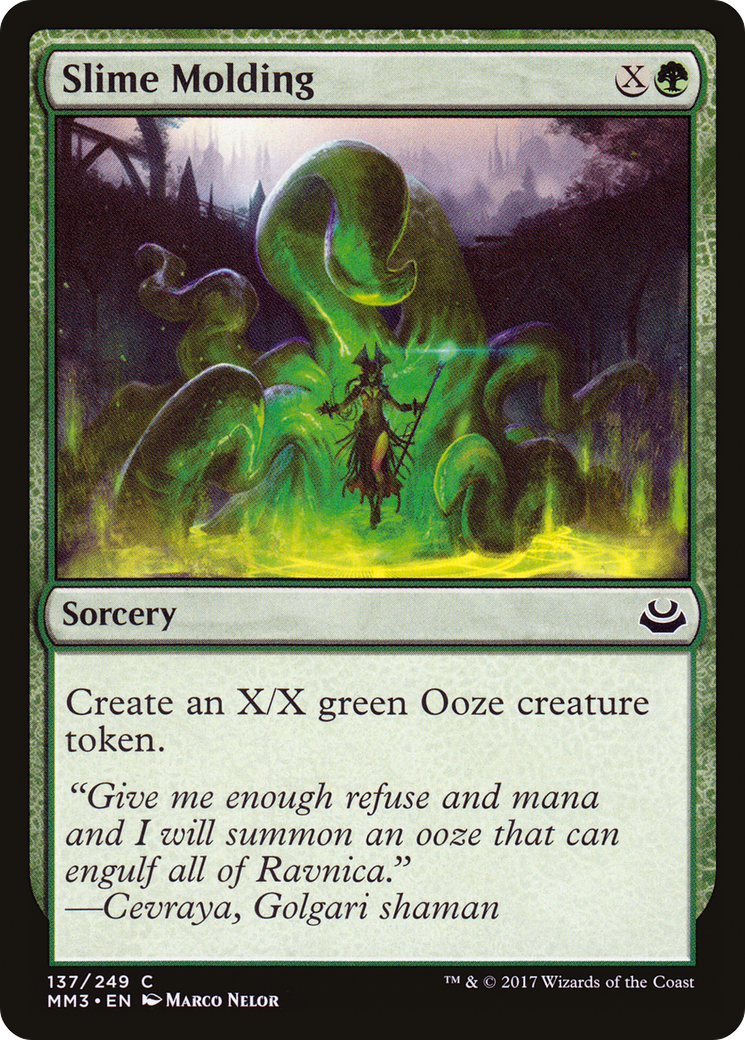 Image of Slime Molding (MM3-137) - Modern Masters 2017 Foil
