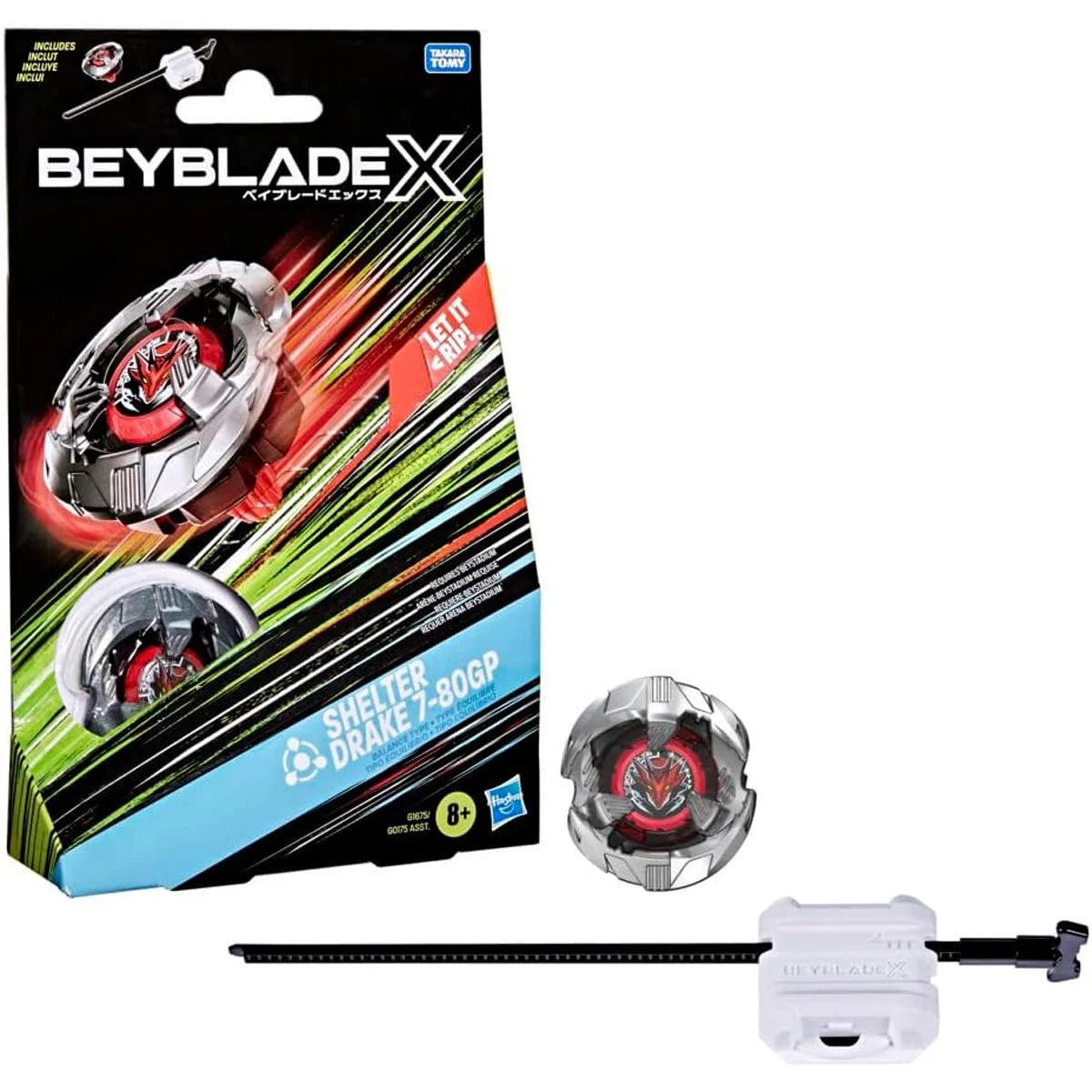 Image of Beyblade x Shelter Drake 7-80GP