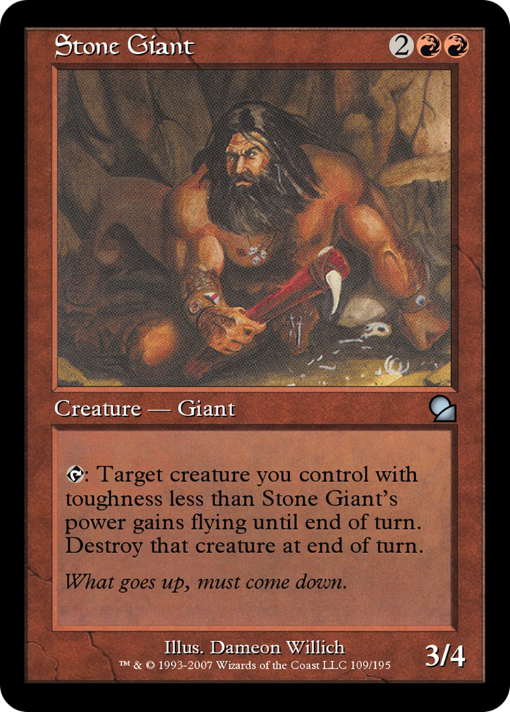 Image of Stone Giant (ME1-109) - Masters Edition Foil