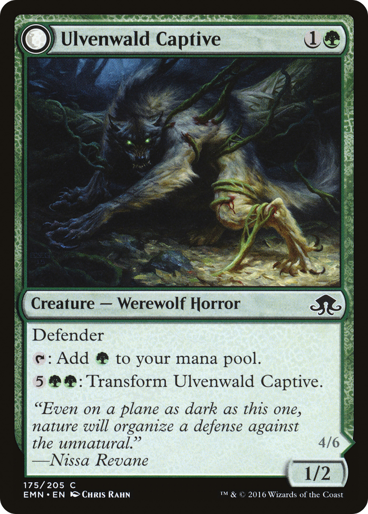 Image of Ulvenwald Captive (EMN-175) - Eldritch Moon: (mooneldrazidfc) Foil