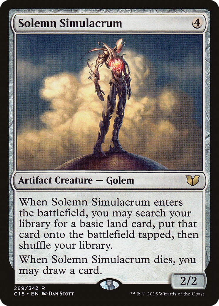 Image of Solemn Simulacrum (C15-269) - Commander 2015
