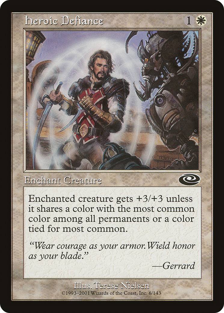 Image of Heroic Defiance (PLS-006) - Planeshift