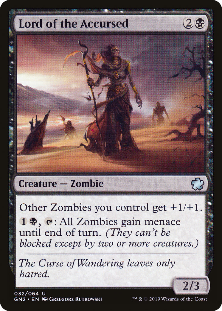 Image of Lord of the Accursed (GN2-032) - Game Night 2019