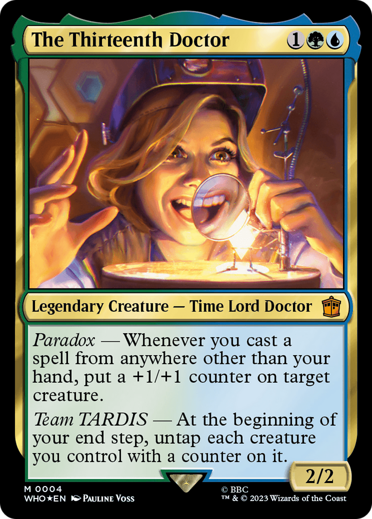 Image of The Thirteenth Doctor (WHO-004) - Doctor Who Foil