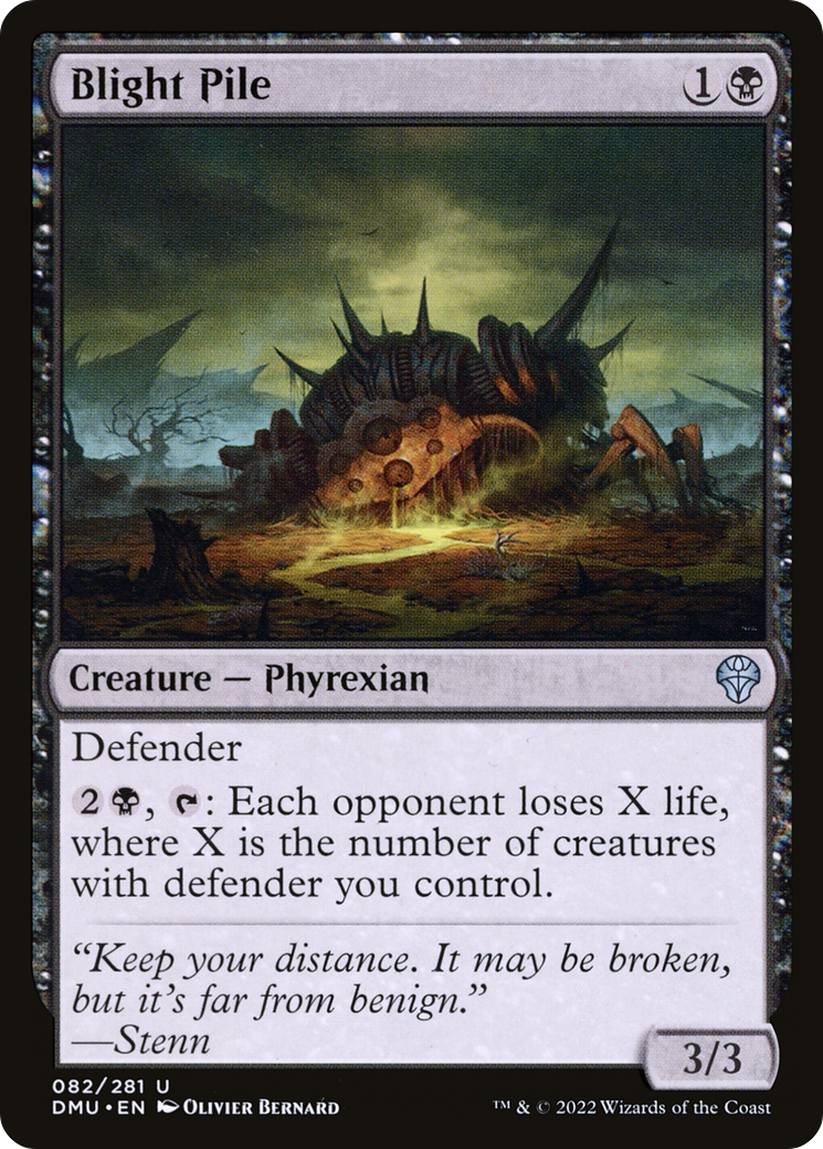 Image of Blight Pile (DMU-082) - Dominaria United Foil