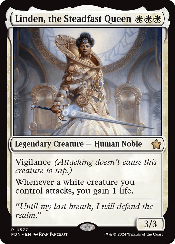 Image of Linden, the Steadfast Queen (FDN-577) - Foundations