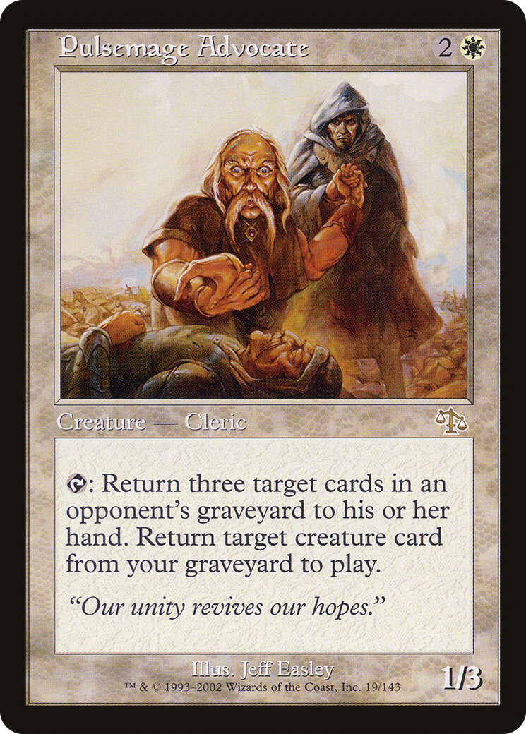 Image of Pulsemage Advocate (JUD-019) - Judgment Foil