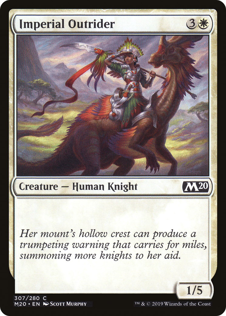 Image of Imperial Outrider (M20-307) - Core Set 2020