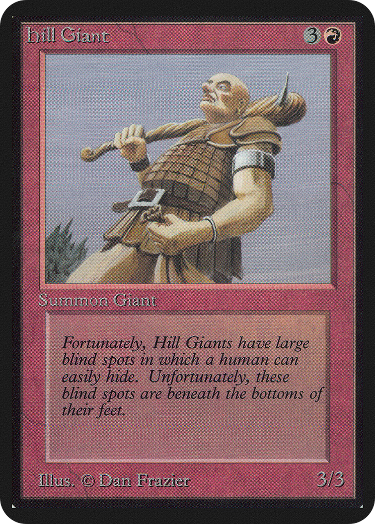 Image of Hill Giant (LEA-) - Limited Edition Alpha