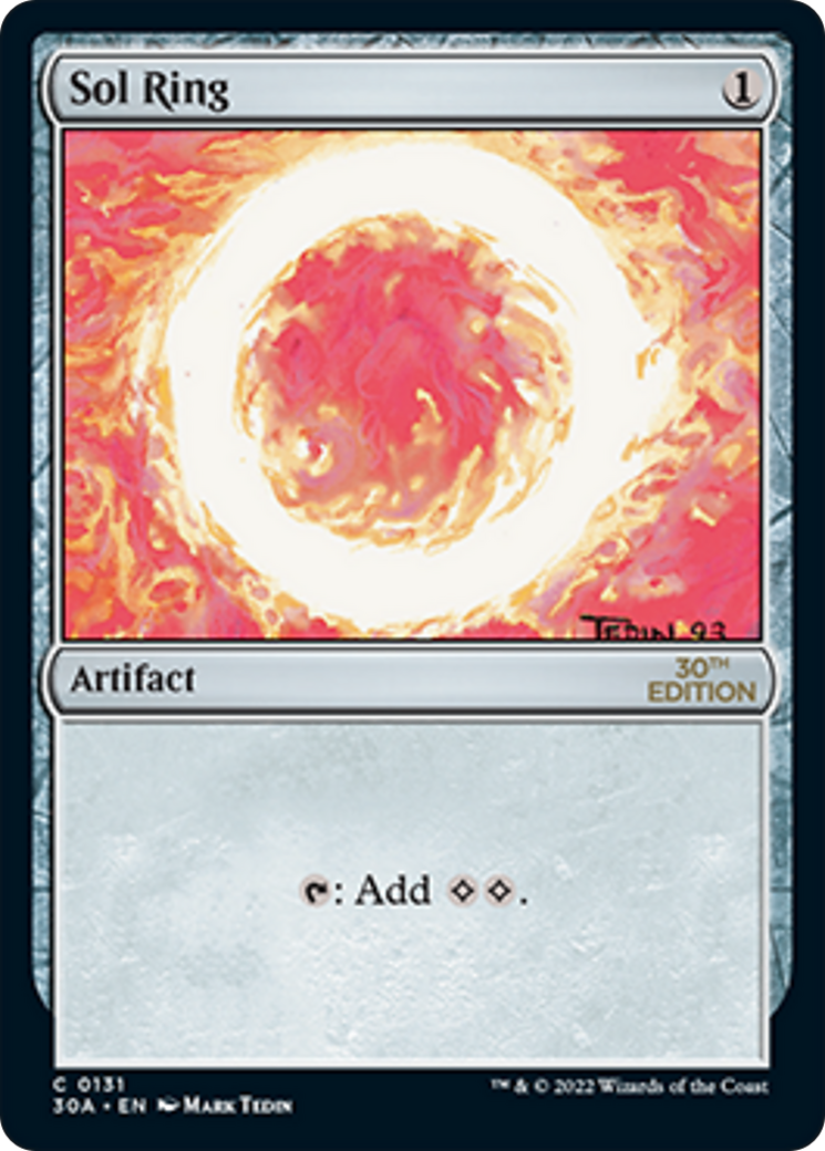 Image of Sol Ring (131) (30A-131) - 30th Anniversary Edition