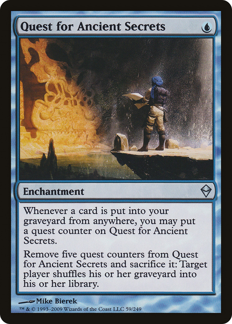 Image of Quest for Ancient Secrets (ZEN-059) - Zendikar