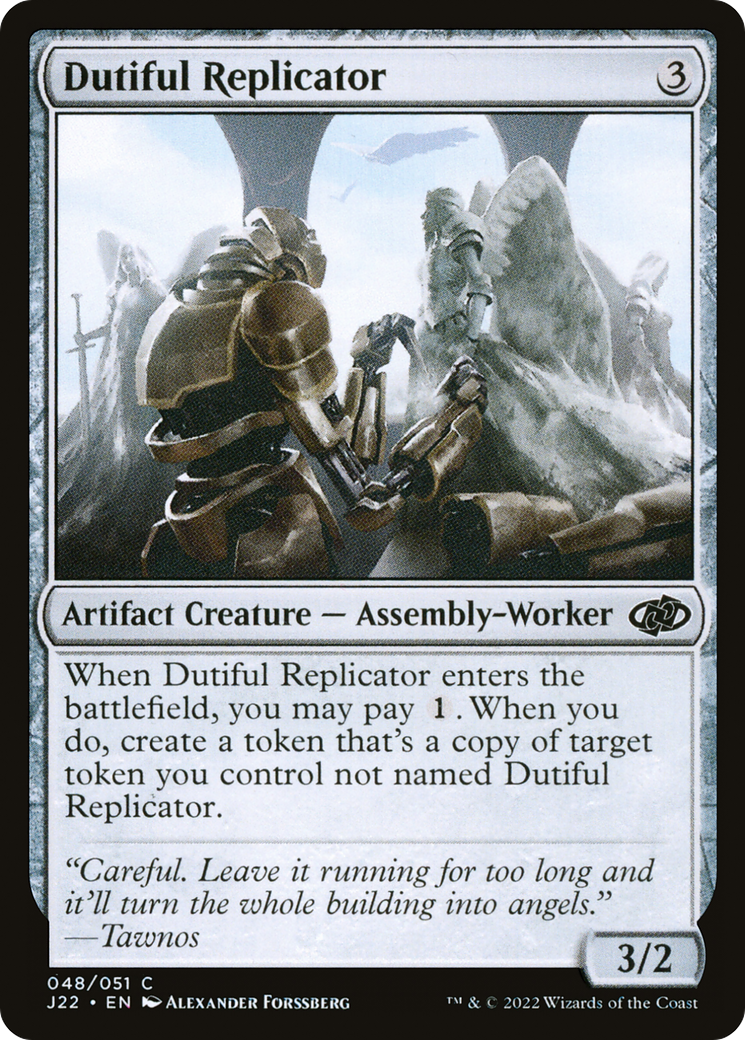 Image of Dutiful Replicator (J22-048) - Jumpstart 2022