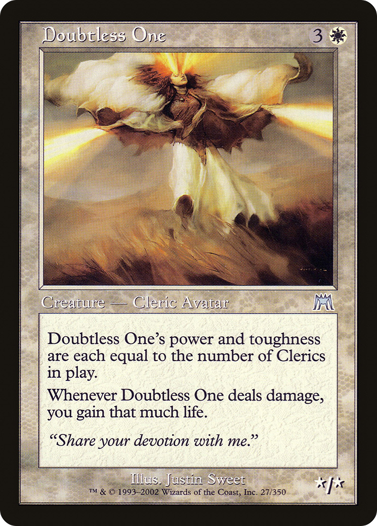 Image of Doubtless One (ONS-027) - Onslaught Foil