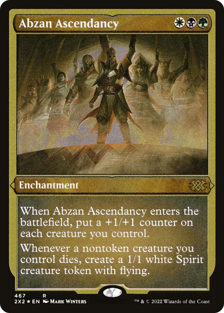 Image of Abzan Ascendancy (2X2-467) - Double Masters 2022 Foil