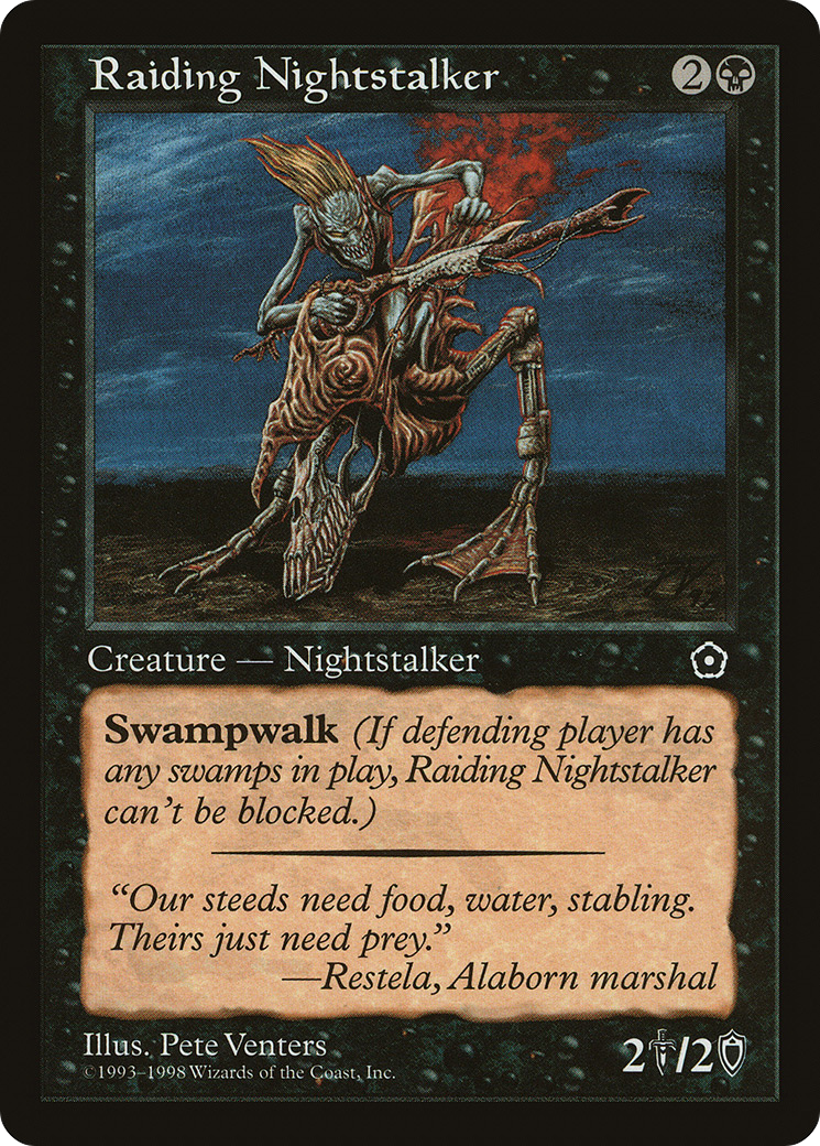 Image of Raiding Nightstalker (P02-084) - Portal Second Age