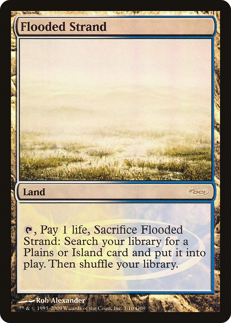 Image of Flooded Strand (JDG-007) - Judge Gift Cards 2009 Foil