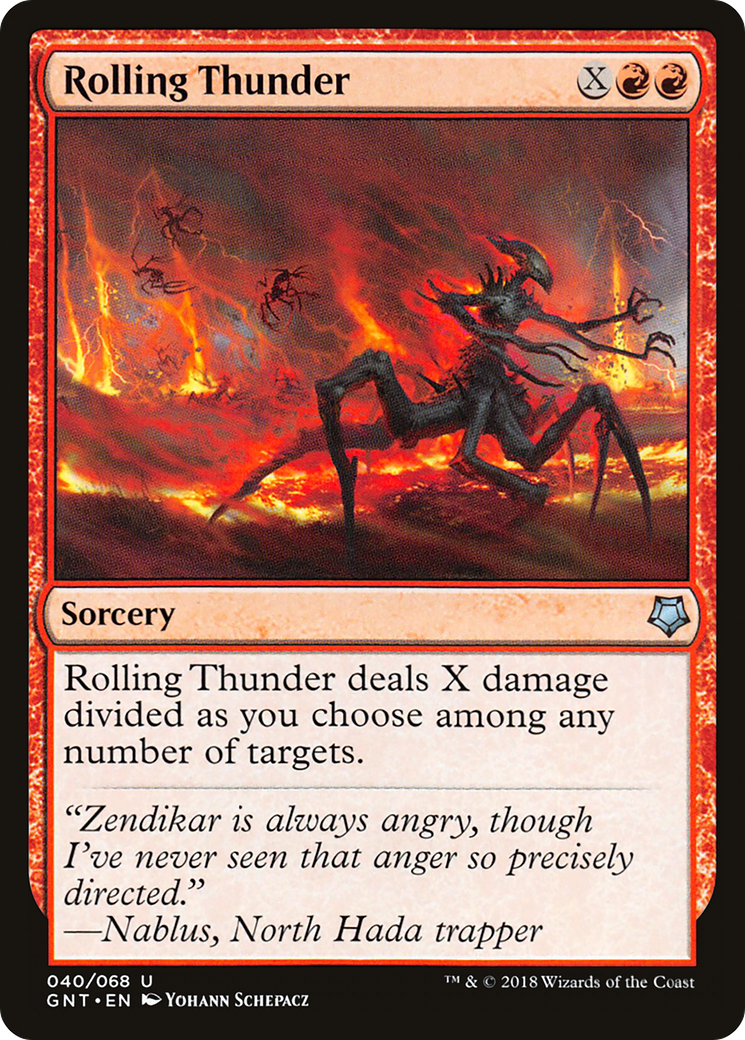 Image of Rolling Thunder (GNT-040) - Game Night