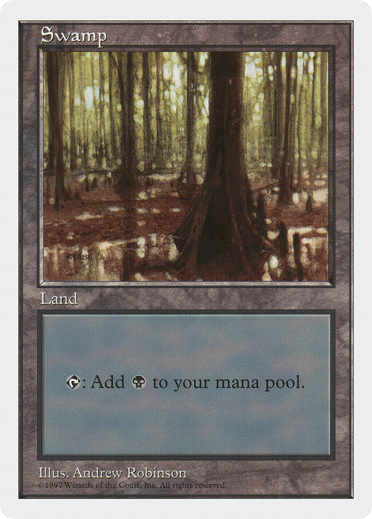 Image of Swamp (439) (5ED-439) - Fifth Edition