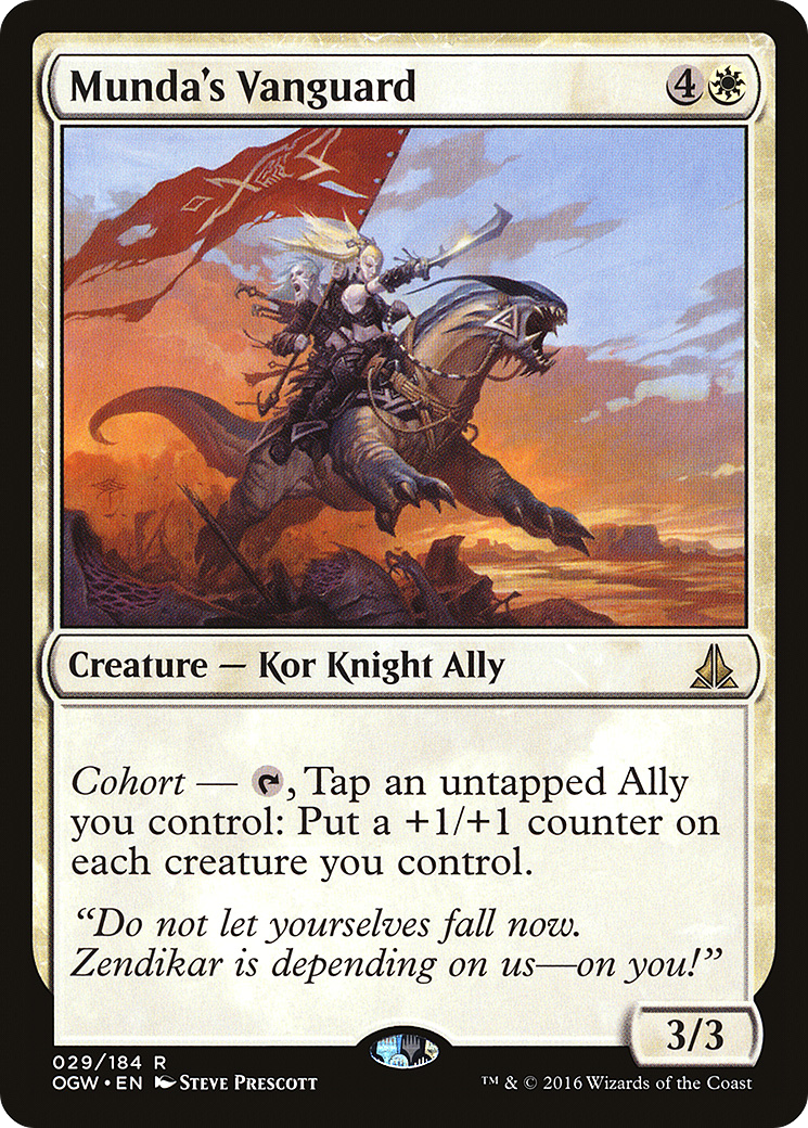 Image of Munda's Vanguard (OGW-029) - Oath of the Gatewatch