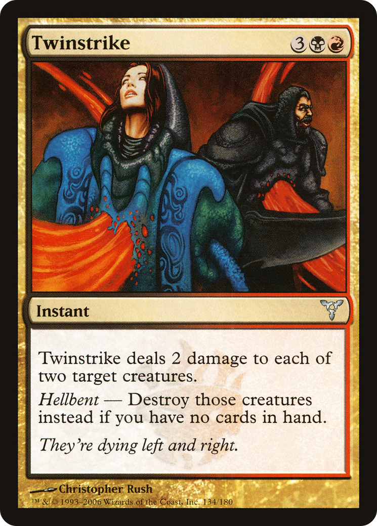 Image of Twinstrike (DIS-134) - Dissension Foil