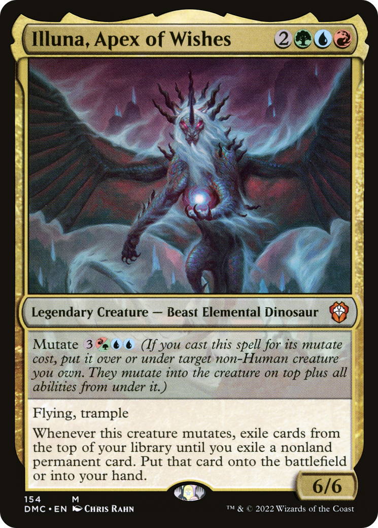 Image of Illuna, Apex of Wishes (DMC-154) - Dominaria United Commander