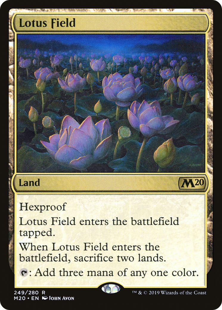 Image of Lotus Field (M20-249) - Core Set 2020 Foil
