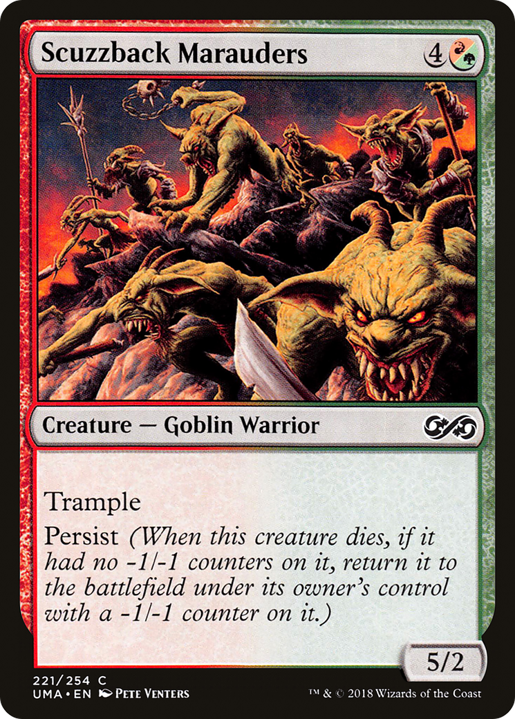 Image of Scuzzback Marauders (UMA-221) - Ultimate Masters