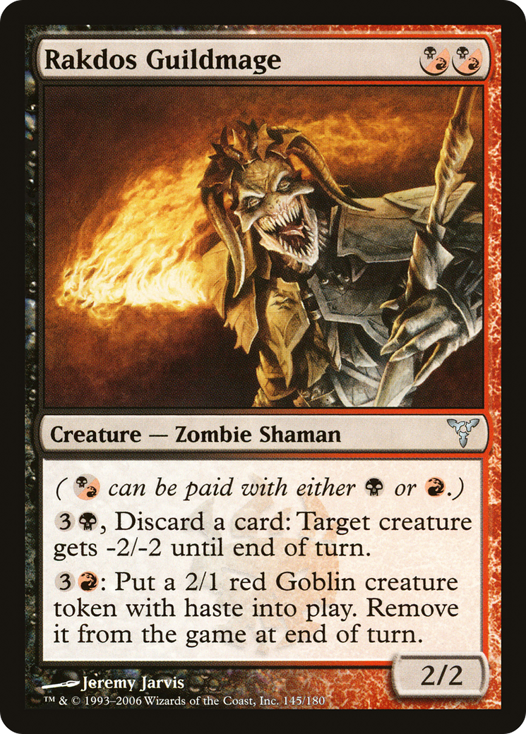 Image of Rakdos Guildmage (DIS-) - Dissension