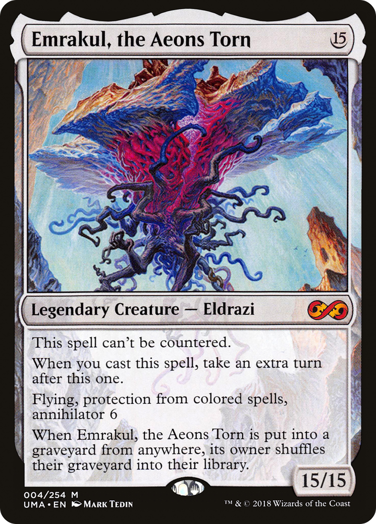 Image of Emrakul, the Aeons Torn (UMA-004) - Ultimate Masters Foil