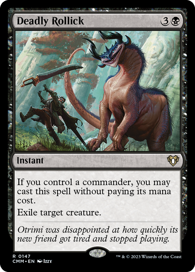 Image of Deadly Rollick (CMM-147) - Commander Masters Foil