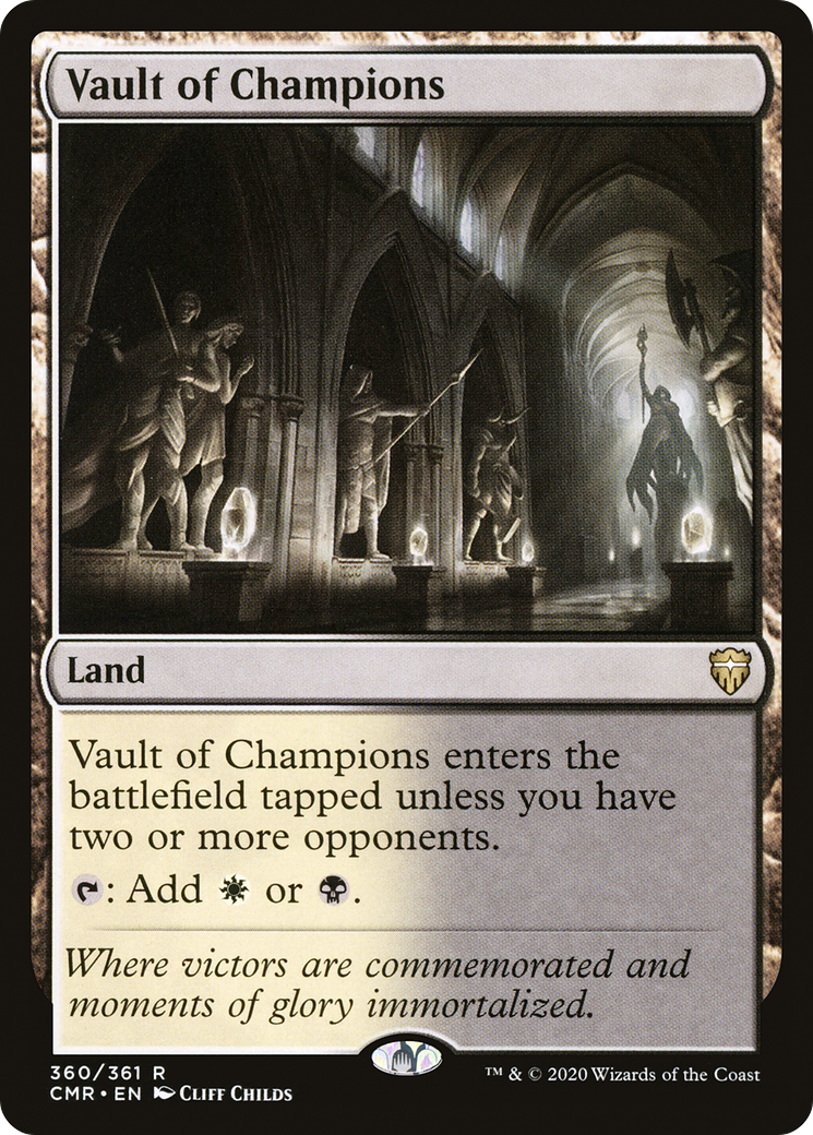 Image of Vault of Champions (CMR-360) - Commander Legends