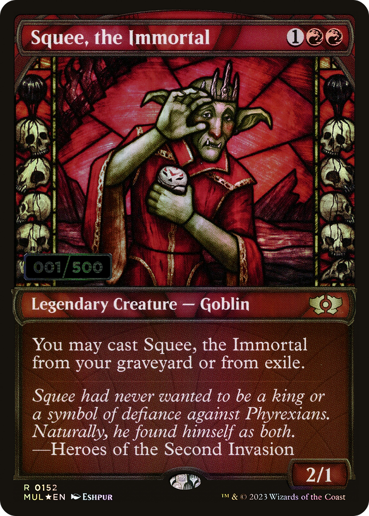 Image of Squee, the Immortal (Serial Numbered) (MUL-152) - Multiverse Legends: (Showcase) Foil