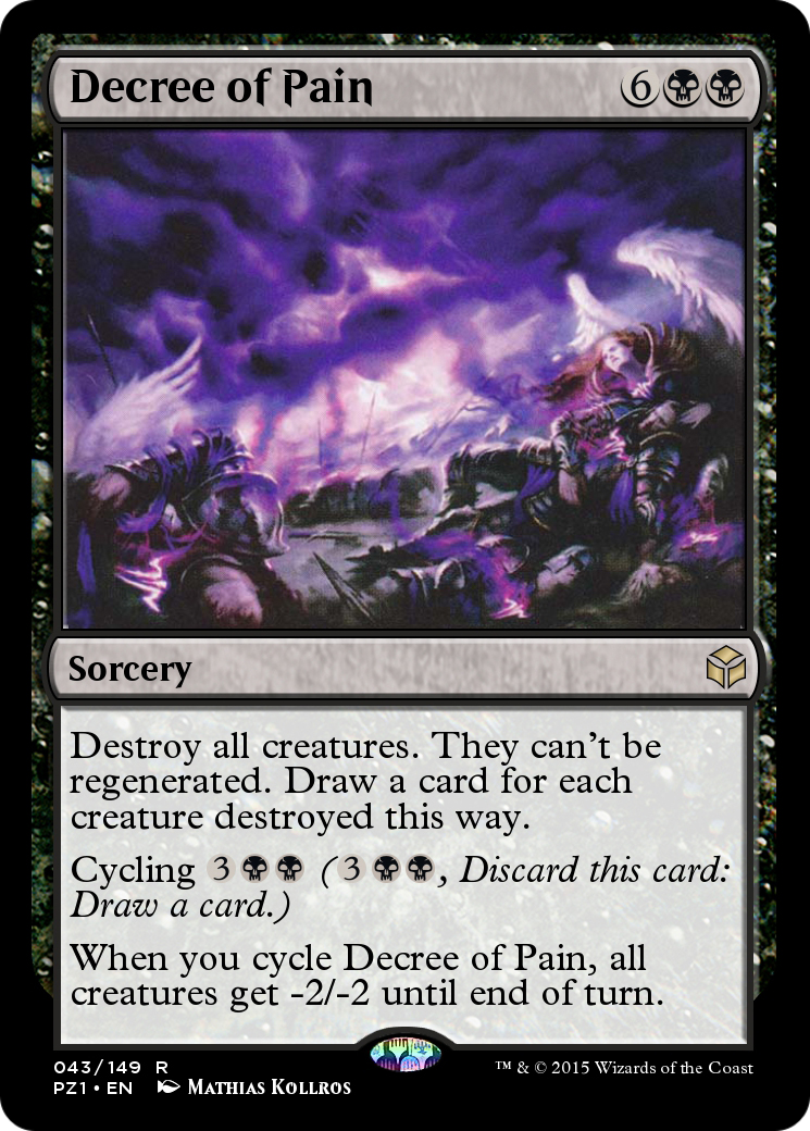 Image of Decree of Pain (PZ1-043) - Legendary Cube Prize Pack