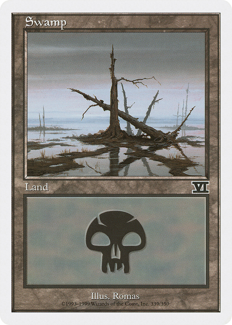 Image of Swamp (339) (6ED-339) - Classic Sixth Edition