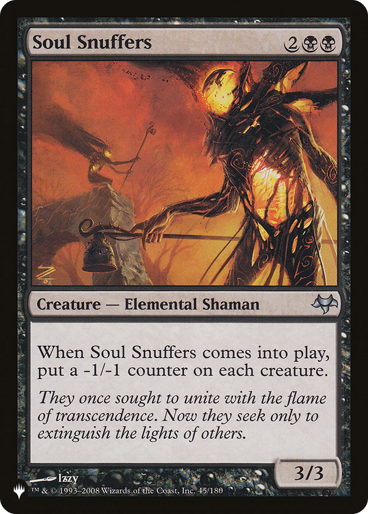 Image of Soul Snuffers (LIST-EVE-45) - The List