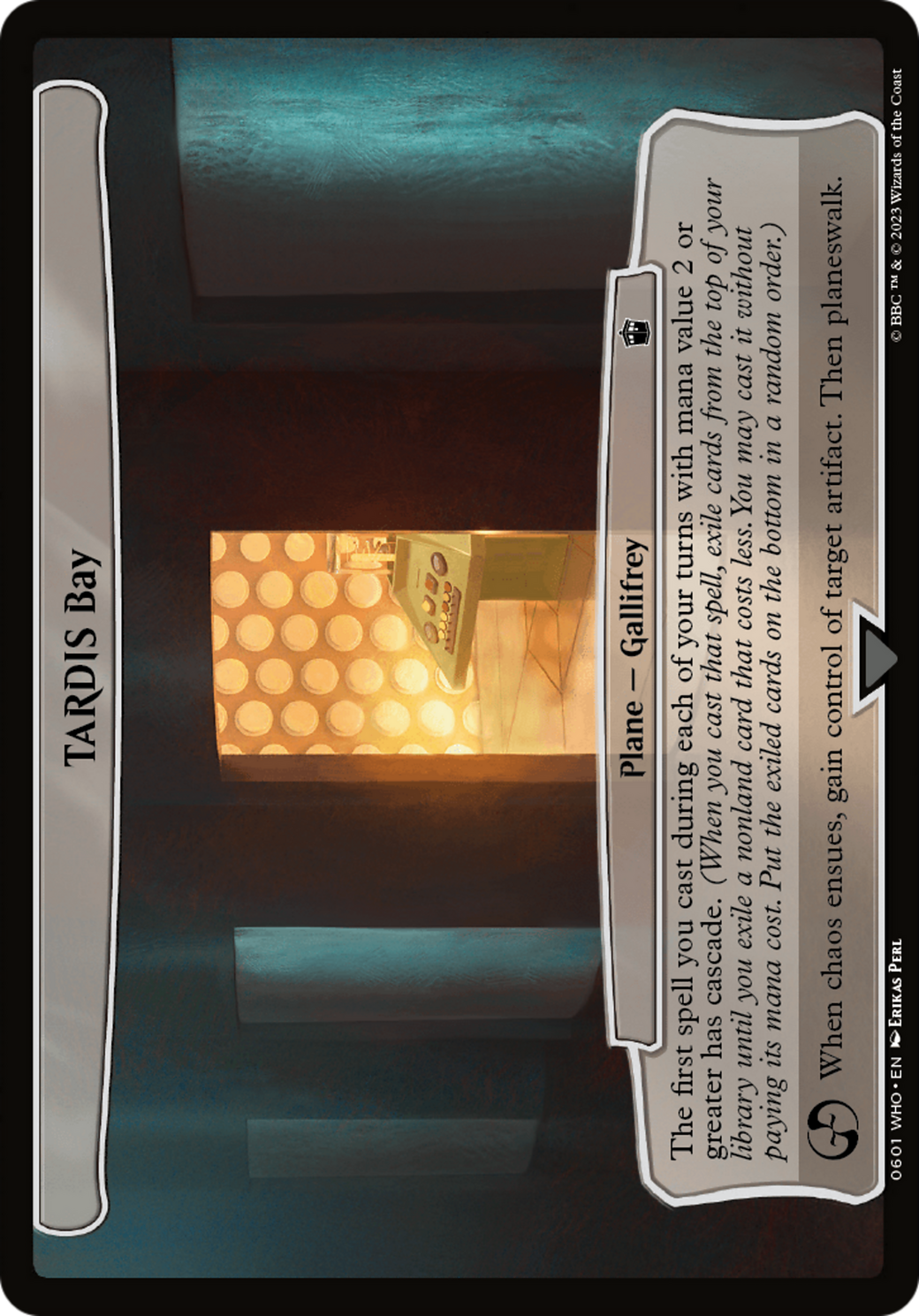 Image of TARDIS Bay (WHO-601) - Doctor Who