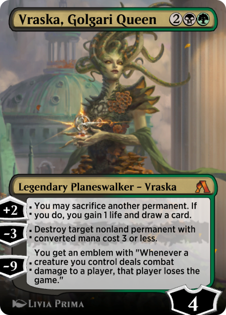 Image of Vraska, Golgari Queen (PANA-003) - MTG Arena Promos