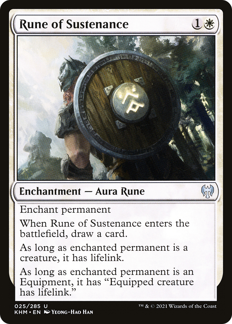 Image of Rune of Sustenance (KHM-025) - Kaldheim