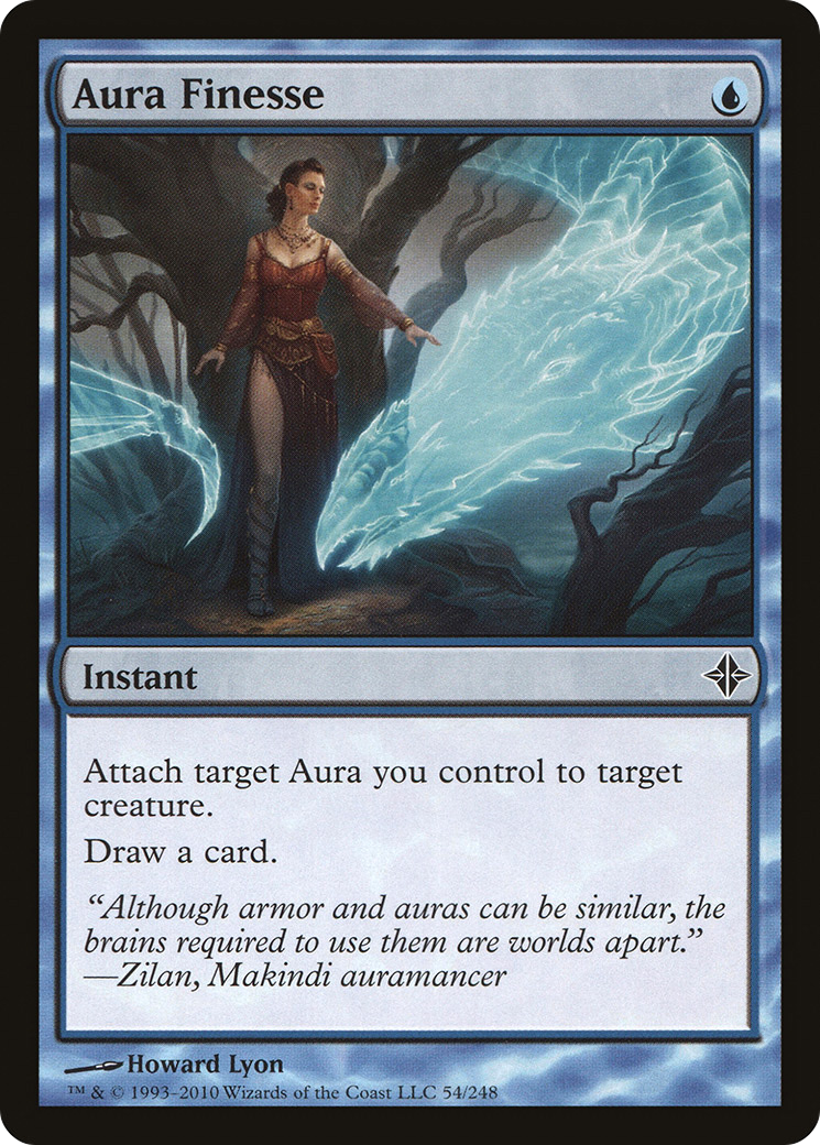 Image of Aura Finesse (ROE-054) - Rise of the Eldrazi Foil